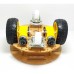 Rangka Robot 2WD Round Chassis