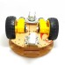 Rangka Robot 2WD Round Chassis