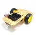 Chassis Rangka Robot 2WD Akrilik