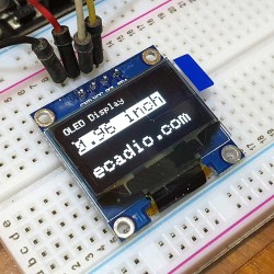 Modul LCD Oled 0.96" White - I2C
