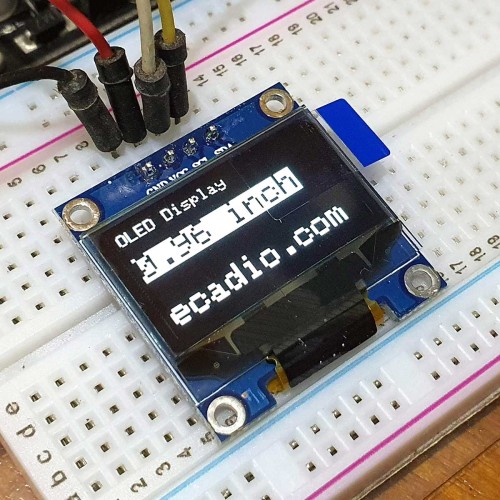 Modul LCD Oled 0.96" White - I2C
