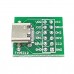 USB Type C Female DIP PCB Adapter