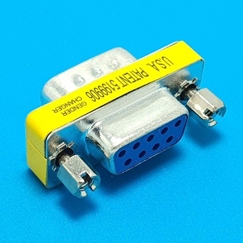 Konektor DB9 Male Female Adapter Gender Changer Konektor DB9 Male Female Adapter Gender Changer