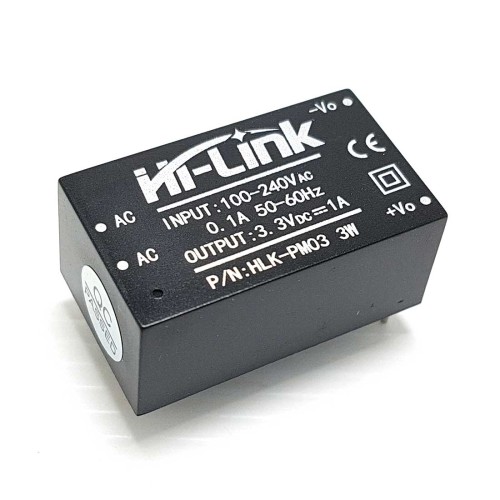 Modul Mini Power Supply 3.3V Hi-Link 3W