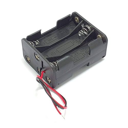 Battery Holder AA untuk 6 Baterai 9V