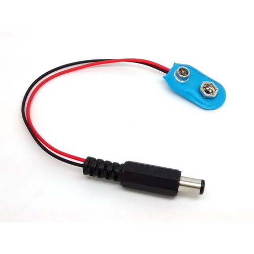 Kancing dan Jack Baterai 9V