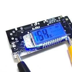 Modul Powerbank 2 Slot Dengan LCD