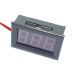 Voltmeter Digital Red