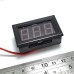 Voltmeter Digital Red