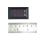 Indikator Arus dan Tegangan Dual Volt Ampere Meter