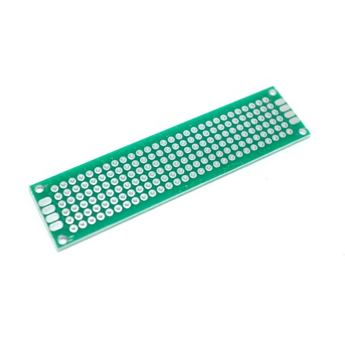 PCB Lubang Dua Layer 2 x 8 cm