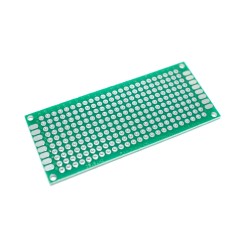 PCB Lubang Dua Layer 3 x 7 cm