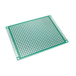 PCB Lubang Dua Layer 6 x 8 cm