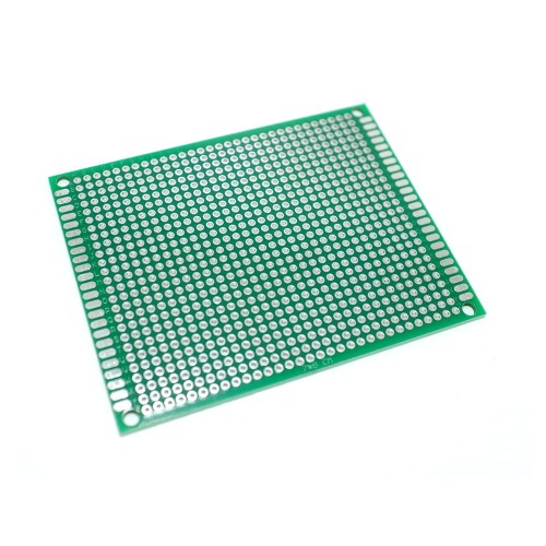PCB Lubang Dua Layer 7 x 9 cm
