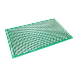 PCB Lubang Dua Layer 9 x 15 cm
