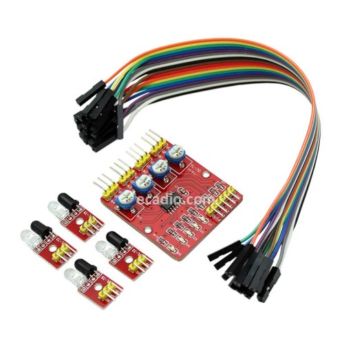 Modul Sensor IR Obstacle Avoidance 4 Channel Modul Sensor IR Obstacle Avoidance 4 Channel