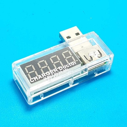 Alat Ukur Tegangan dan Arus USB