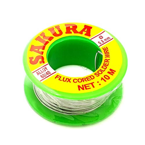 Timah Solder Sakura 0.8 mm Timah Solder Sakura 0.8 mm